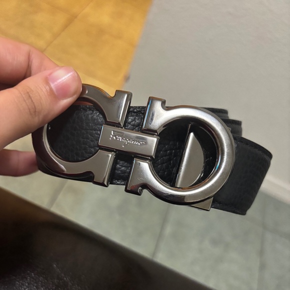 SALVATORE FERRAGAMO reversible Gancini buckle belt
